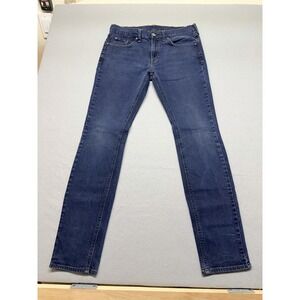 Bullhead Men's Drake's Skinniest Jeans Blue Skinny Fit Denim Size 32x30